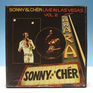 Sonny & Cher Live in Las Vegas Vol. 2 Reel to Reel Tape MCA 1973